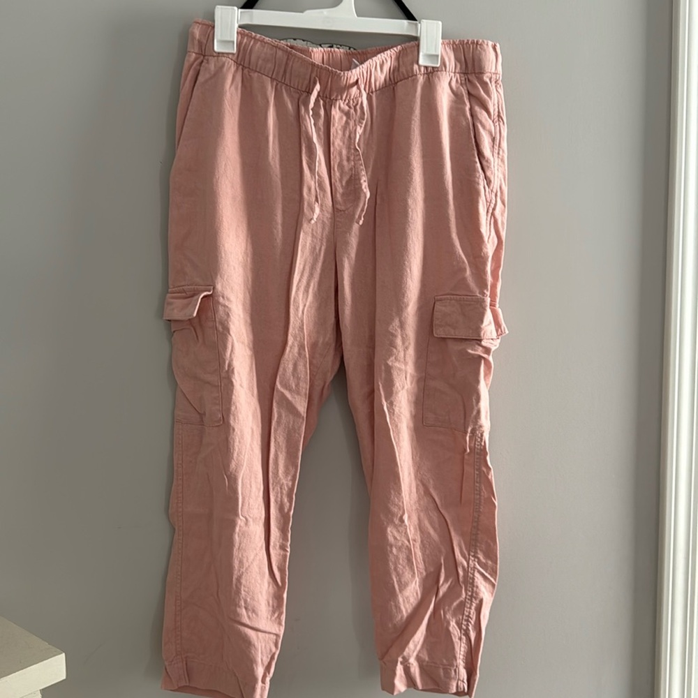 GAP Linen Cargo Pants
